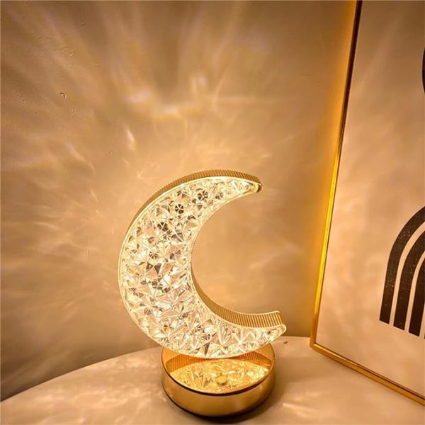 Moon Table Lamp Usb Chargeable (3 Shades)